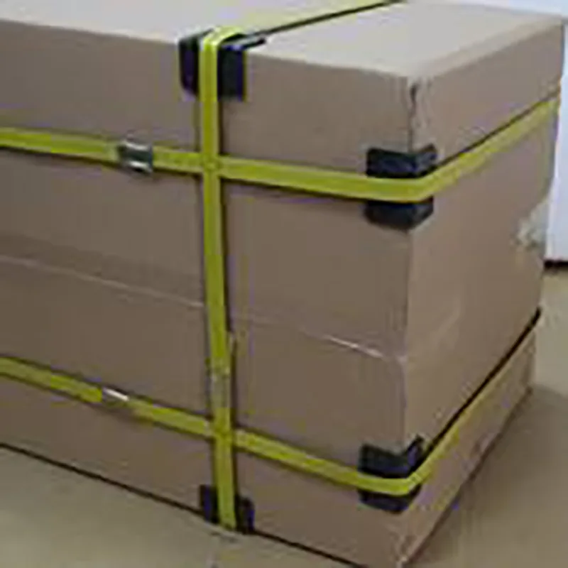 Zwarte plastic omsnoeringsclips